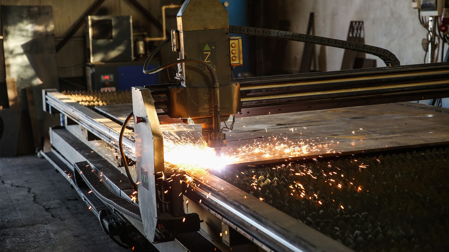 Hală industrială pe structură metalică